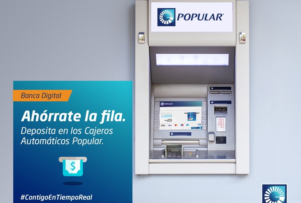 Cajero automático Banco Popular